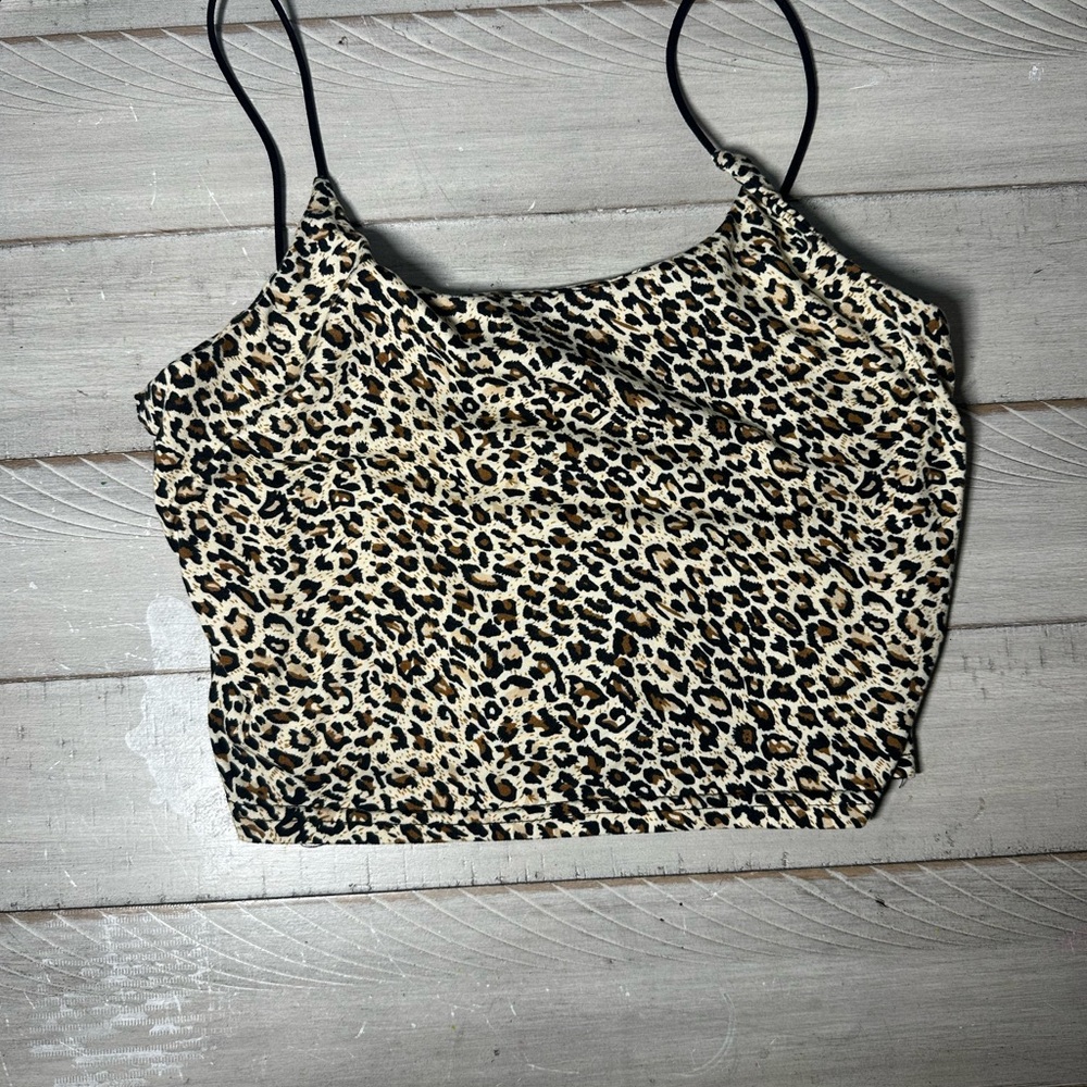 ROMWE Leopard Print Camisole Top